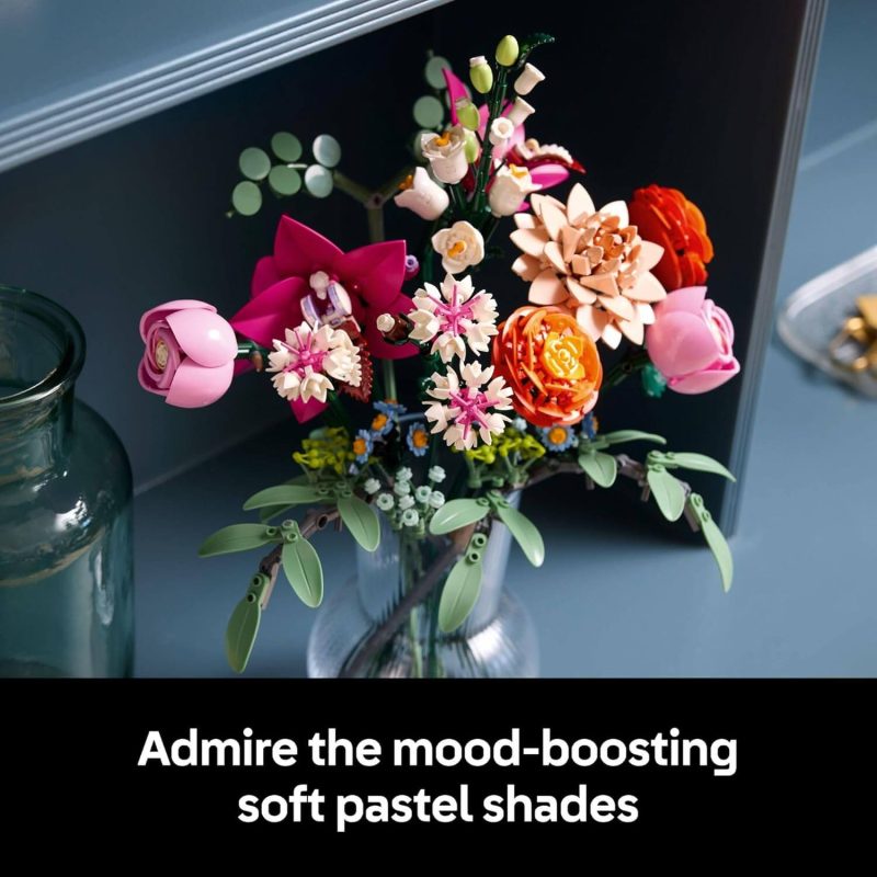 LEGO Botanicals Bouquet de Fleurs Roses (10342)