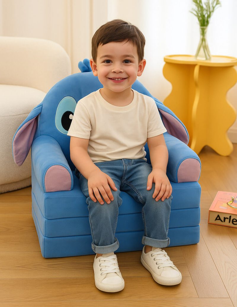Stitch Sofa for Kids – A Cozy Seat for Play, Rest, and Quiet Time
