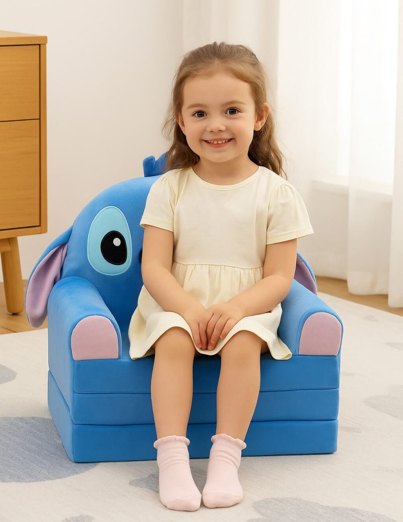Stitch Sofa for Kids – A Cozy Seat for Play, Rest, and Quiet Time