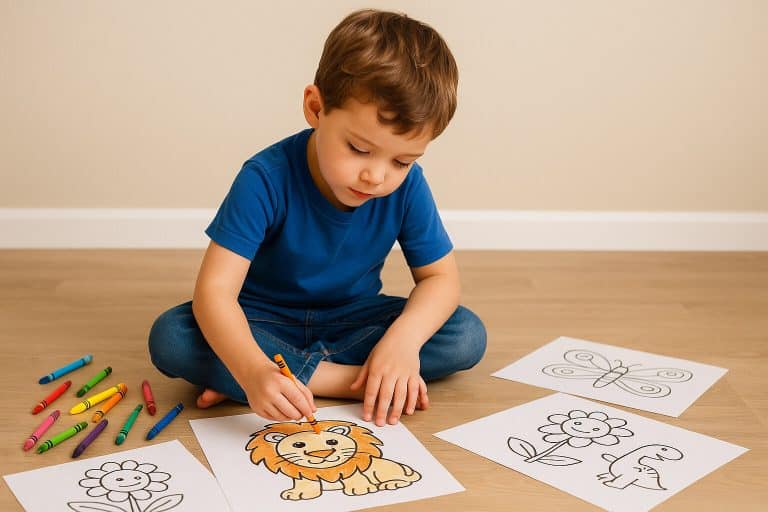 Why Coloring Pages Are Great for Child Development