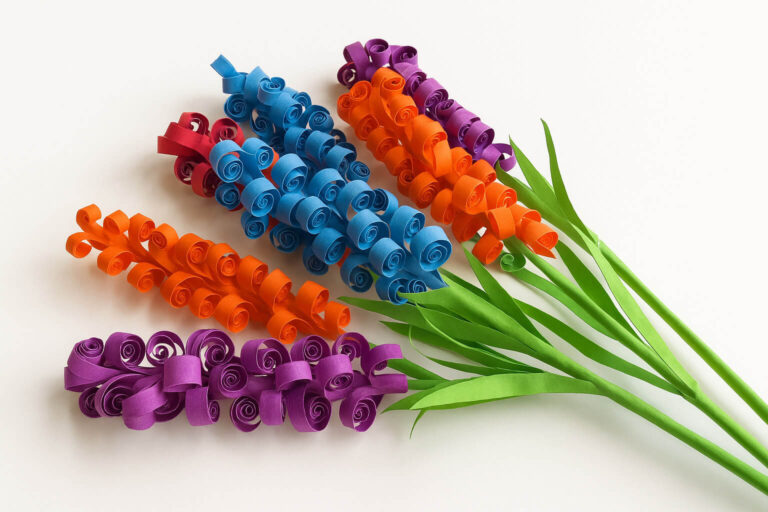 how to make Celosia paper flowers