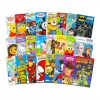 24 Mini Livres de Coloriage pour Enfants – Lot Disney, Marvel & Dessins Animés