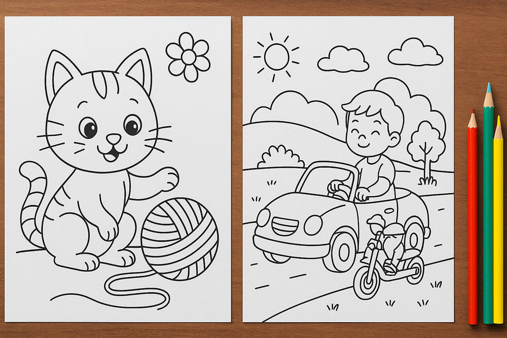 The Best Coloring Page Themes by Age The Best Coloring Page Themes by Age