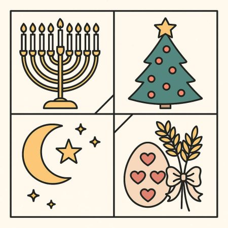 Coloriages de fêtes religieuses