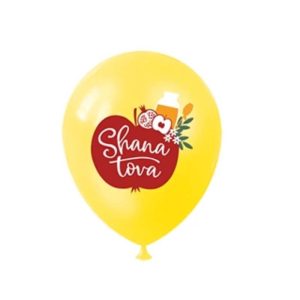 Shana Tova balloons set for Rosh Hashanah