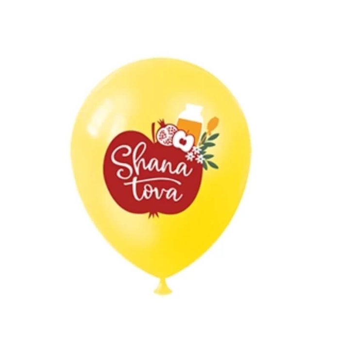 Shana Tova balloons set for Rosh Hashanah
