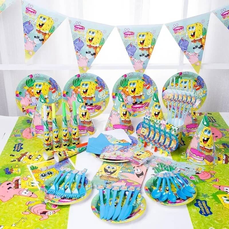 Spongebob Birthday Party Decorations
