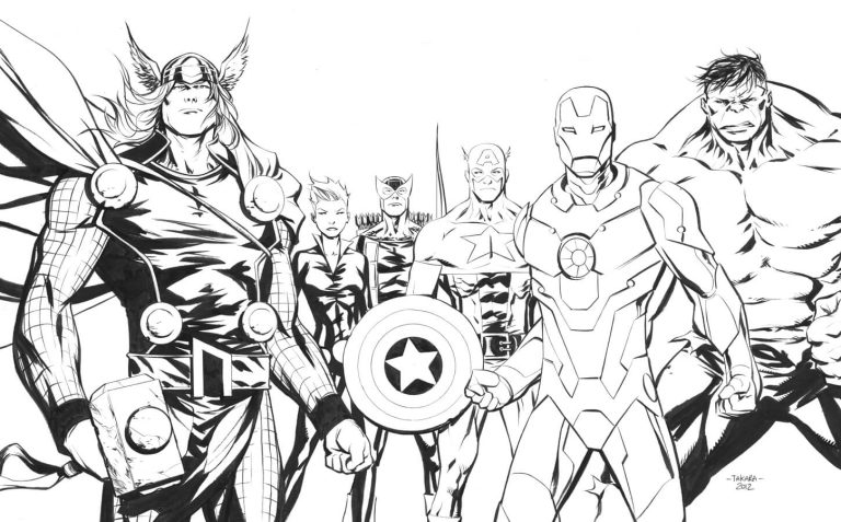 Avengers Coloring Pages