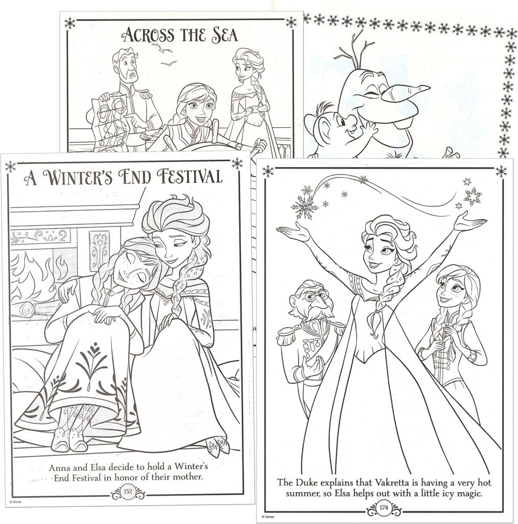 Disney Frozen Coloring Book & Sticker Set Disney Frozen Coloring Book & Sticker Set