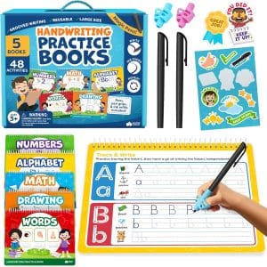 Magic Grooved Handwriting Practice Books for Kid