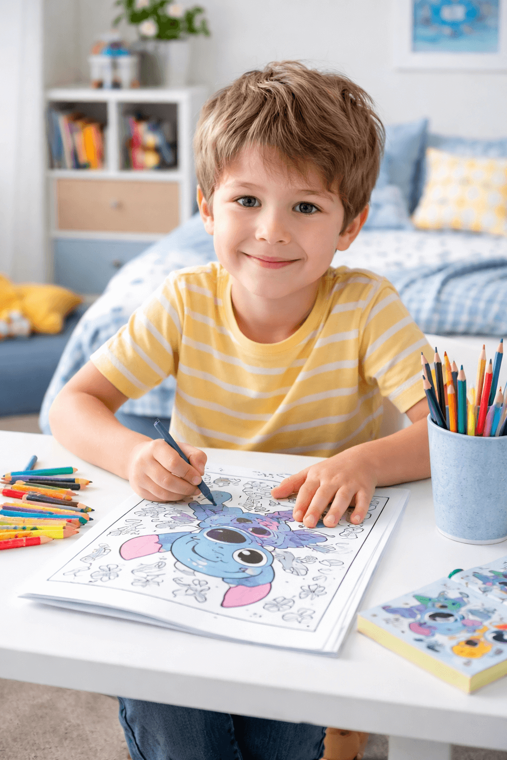 Stitch Coloring Pages & Sticker Activity Book – Creative Activities for Kids Stitch Coloring Pages & Sticker Activity Book – Creative Activities for Kids