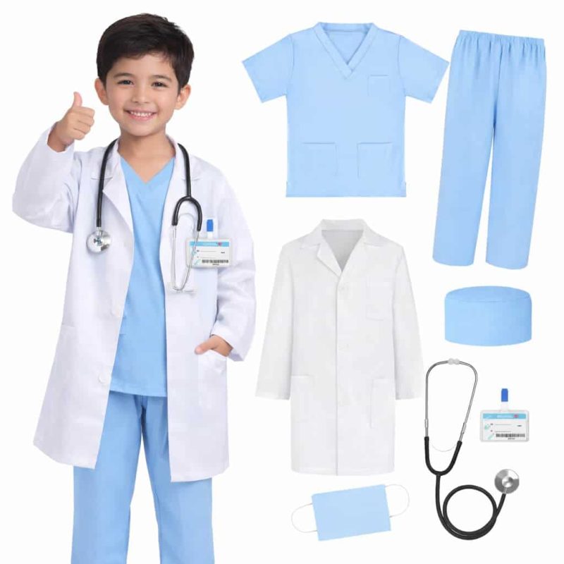 Doctor Costume for Kids – Complete Medical Role Play Set