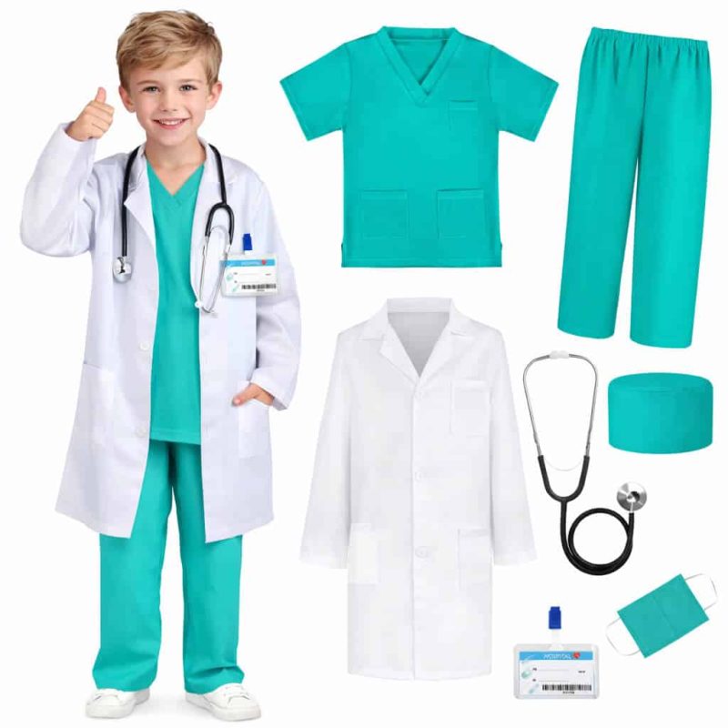 Doctor Costume for Kids – Complete Medical Role Play Set