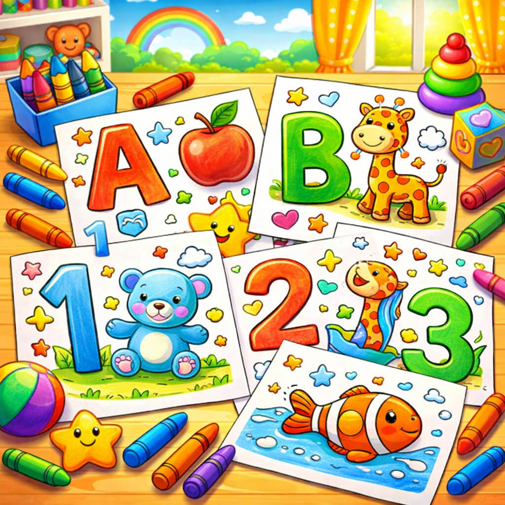 Coloring Pages for Toddlers