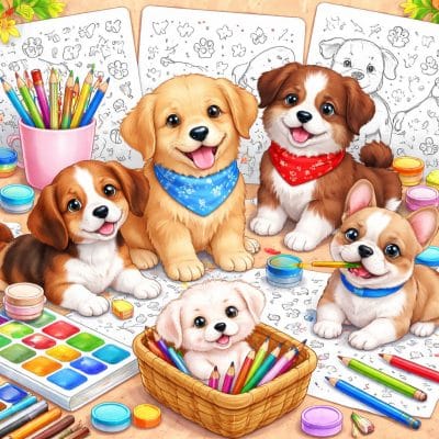 Dog Coloring Pages