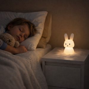 Silicone Bunny LED Night Light for Kids