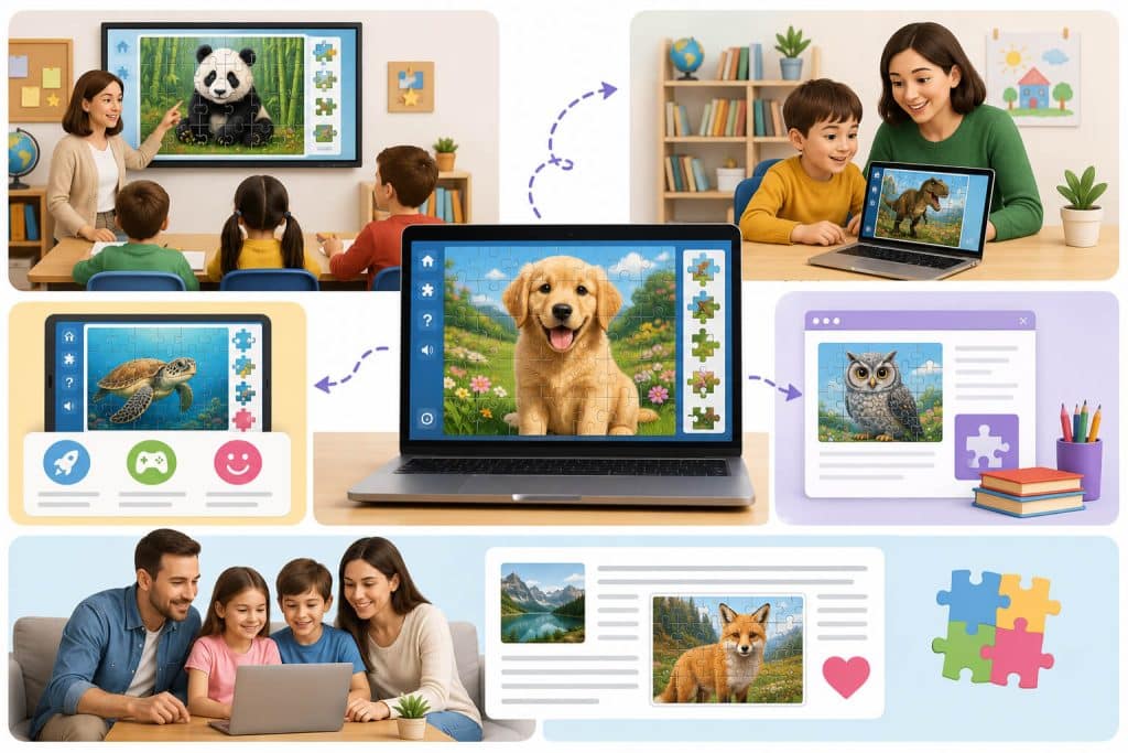 How to Embed Free Online Jigsaw Puzzles on Your Website