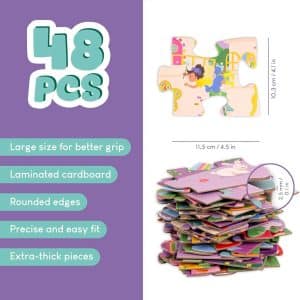 Giant Fantasy Castle Puzzle for Kids – Magical Screen-Free Play and Imagination