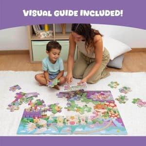 Giant Fantasy Castle Puzzle for Kids – Magical Screen-Free Play and Imagination
