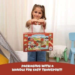 Giant Farm Floor Puzzle for Kids – Screen-Free Farm Animal Fun and Learning