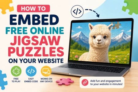 How to Embed Free Online Jigsaw Puzzles on Your Website