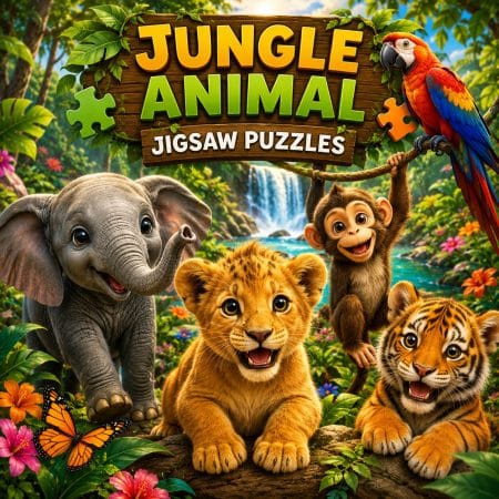 Jungle Animal Jigsaw Puzzles