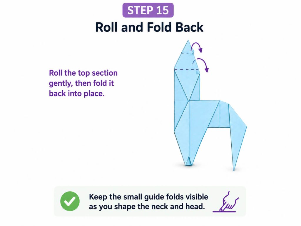 How to Make an Origami Alpaca: Easy Step by Step Paper Craft