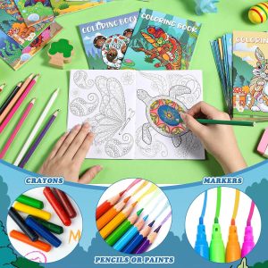 24-Pack Animal Mandala Coloring Books for Kids