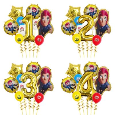 Brawl Stars Birthday Balloons