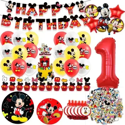 Mickey Mouse Birthday Decorations