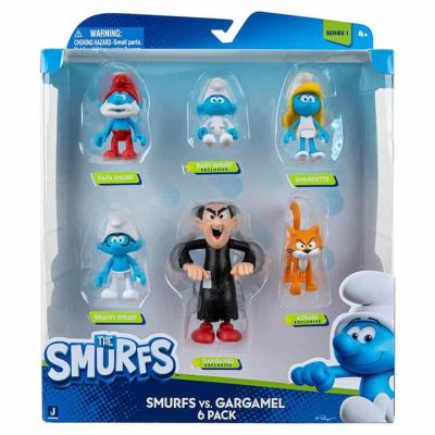 Smurfs vs Gargamel Figure Set