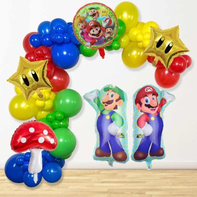 Super Mario Balloons for Parties and Birthdays