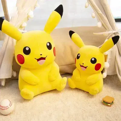 Soft Pikachu Plush Toy in Different Sizes