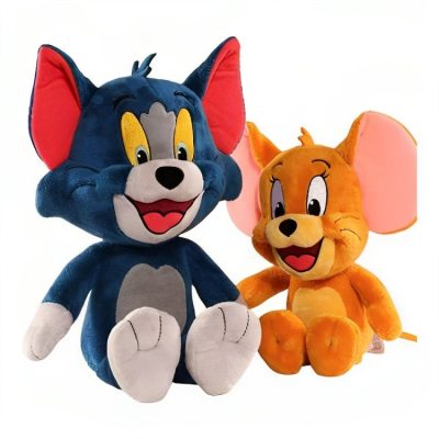 Poupées Peluches Tom et Jerry