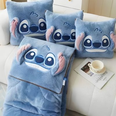 Stitch 2 in 1 Blanket Pillow