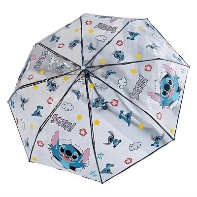 מטריית סטיץ שקופה