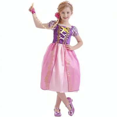Pink Princess Costume – Rapunzel Costume for Girls