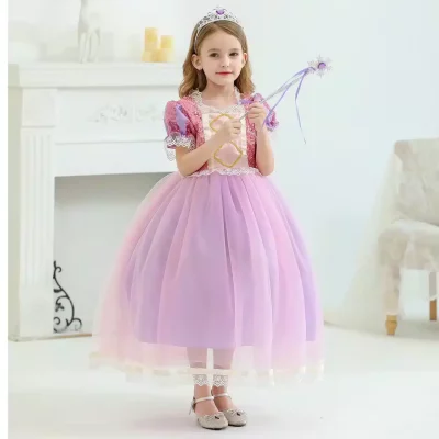 Costume de Raiponce pour Filles
